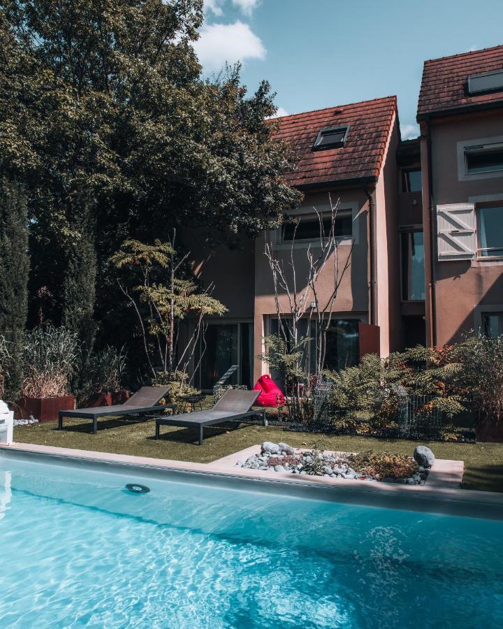 La Ronde Des Bois - Romance Et Bien Etre - Jacuzzi Privatif-Piscine-Patio Mellecey Exterior photo